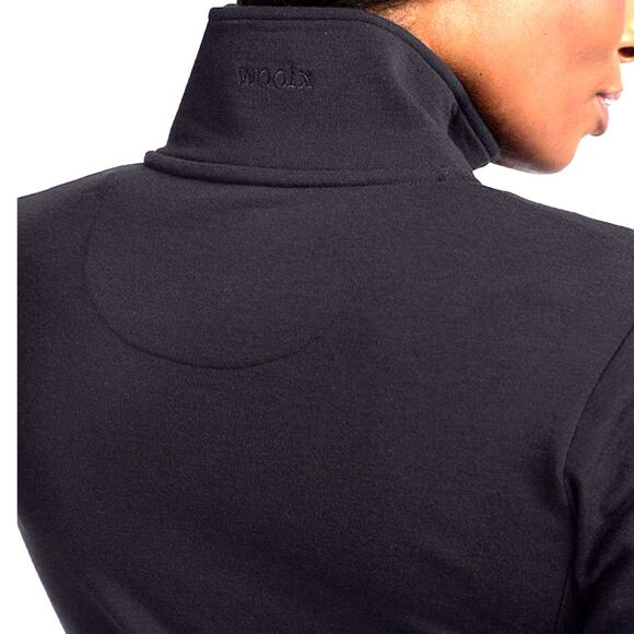 WoolX 100% Merino Wool Full Zip Sweater, Black, 2XL, NWT - Picture 2 of 11